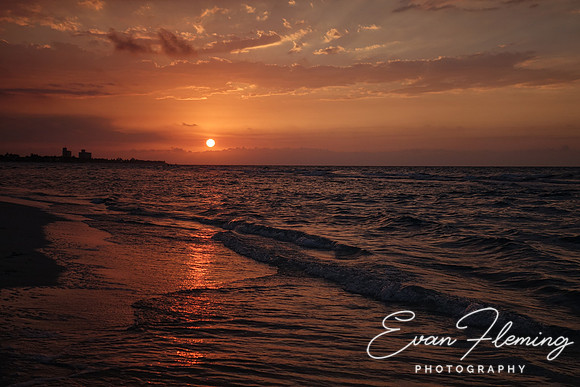 sunset cuba